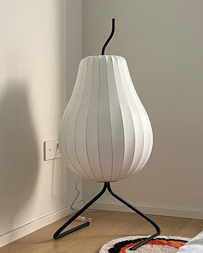 WOMO Pear Lantern Silk Floor Lamp-WM7126