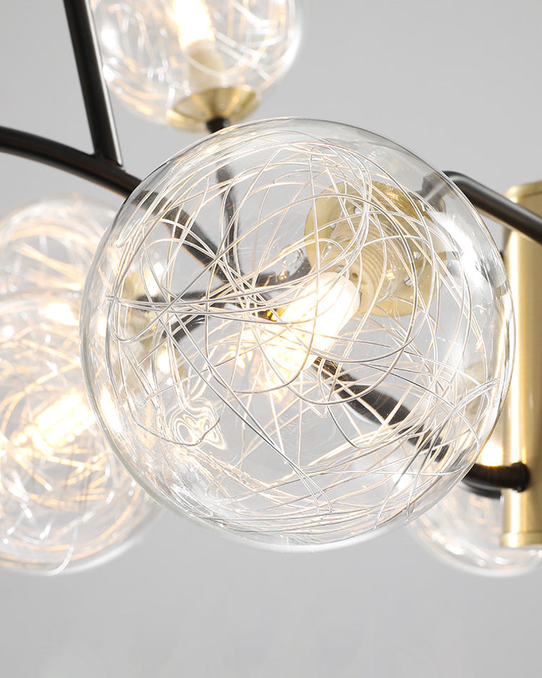 WOMO Branching Glass Bubble Chandelier-WM2328