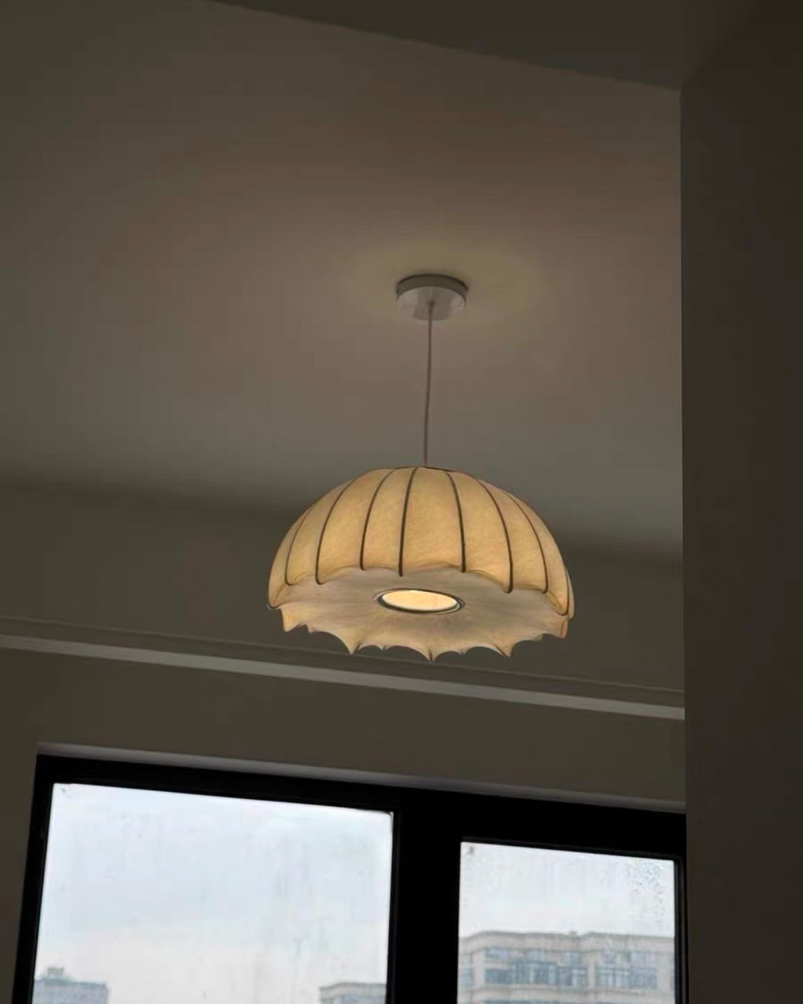 WOMO Jellyfish Silk Pendant Light-WM2974