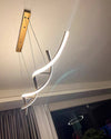 WOMO Spiral Led Horizontal Chandelier-WM2764 thumbnail