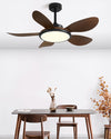 WOMO 5 Wood Blade Ceiling Fan Lamp-WM5003 thumbnail