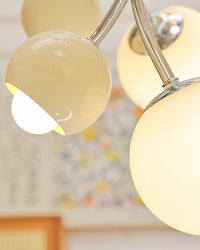 WOMO Space Age Glass Globe Chandelier-WM2290