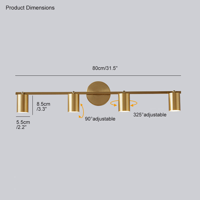 WOMO 3-Light Vanity Bathroom Sconce for Mirror-WM6039