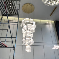 WOMO Breeze Dimmable Acrylic Chandelier-WM2158