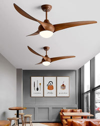 WOMO Large Propeller Ceiling Fan Lamp-WM5063