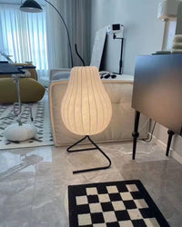 WOMO Pear Lantern Silk Floor Lamp-WM7126