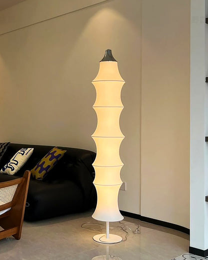 WOMO Column Silk Floor Lamp-WM7125