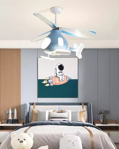 WOMO Airplane Ceiling Fan Lamp-WM5105