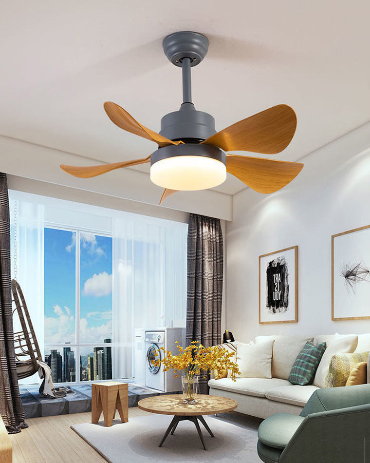 WOMO Small Ceiling Fan Lamp-WM5060