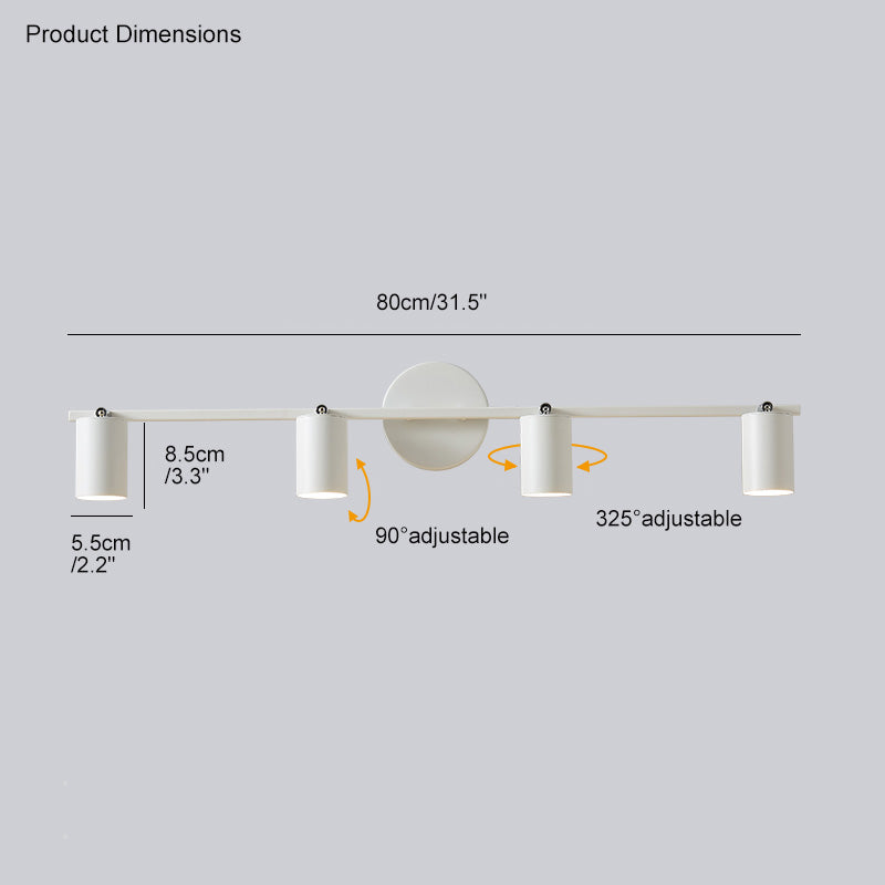 WOMO 3-Light Vanity Bathroom Sconce for Mirror-WM6039