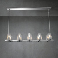 WOMO Hurricane Candle Linear Chandelier - Pauillac