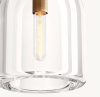 WOMO Cloche Crystal Pendant Light - Botanist