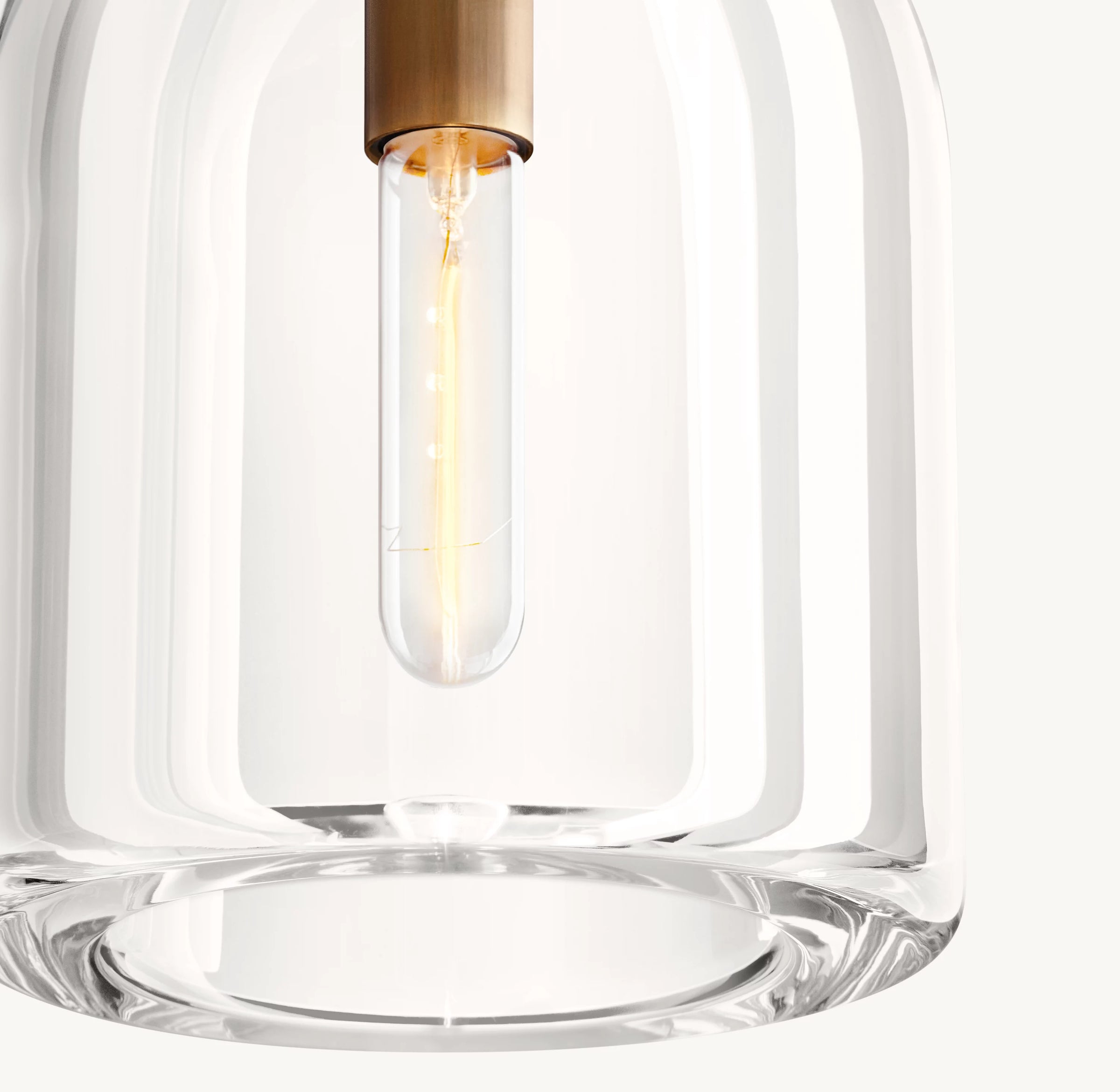 WOMO Cloche Crystal Pendant Light - Botanist