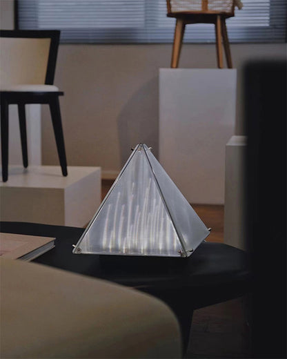 WOMO Pyramid Night Table Lamp-WM8005