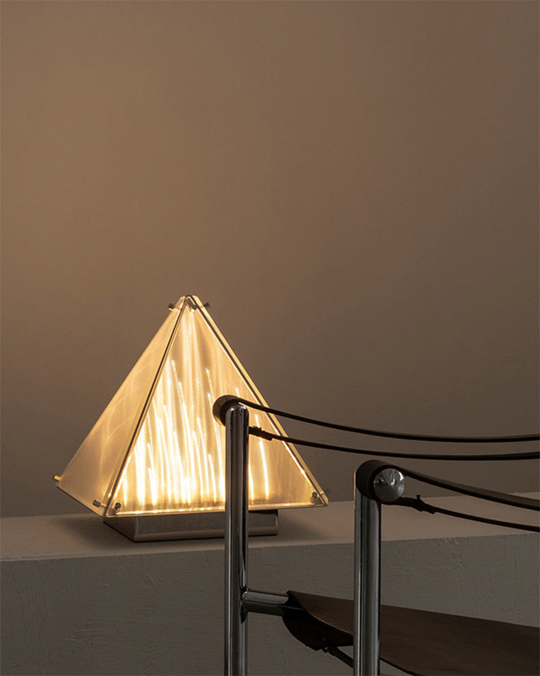 WOMO Pyramid Night Table Lamp-WM8005