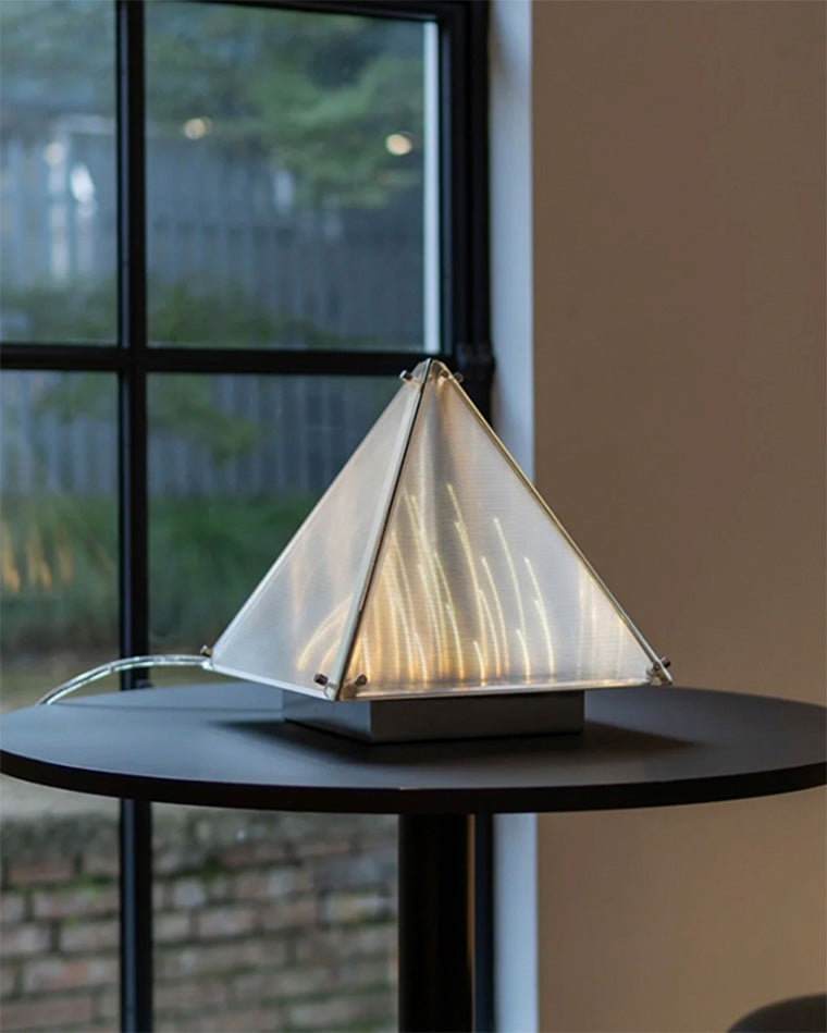 WOMO Pyramid Night Table Lamp-WM8005