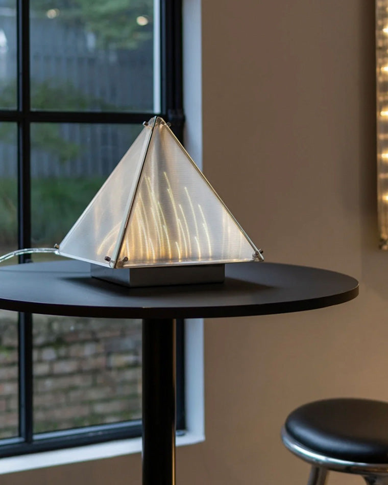 WOMO Pyramid Night Table Lamp-WM8005