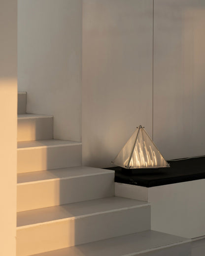 WOMO Pyramid Night Table Lamp-WM8005