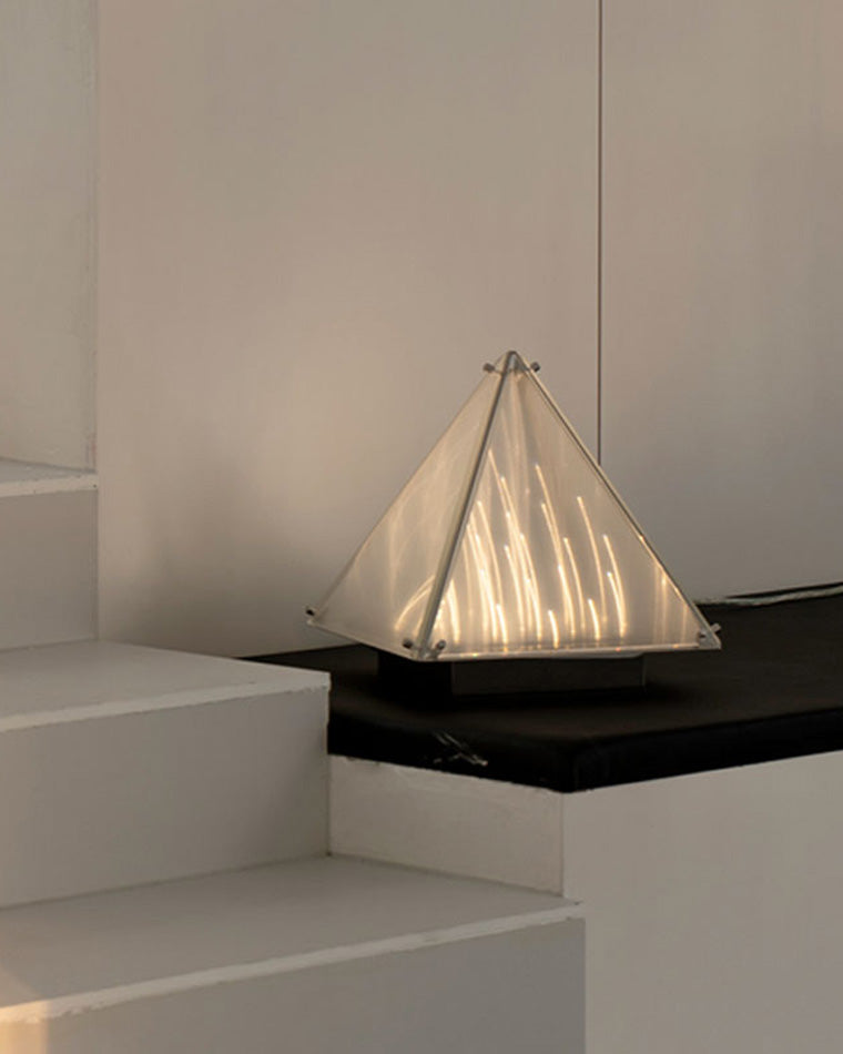 WOMO Pyramid Night Table Lamp-WM8005