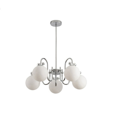 WOMO Frosted Glass Globe Chandelier-WM2305