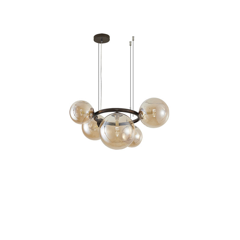 WOMO Colored Glass Ball Chandelier-WM2253