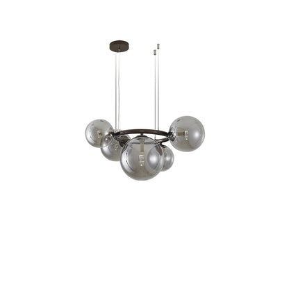 WOMO Colored Glass Ball Chandelier-WM2253