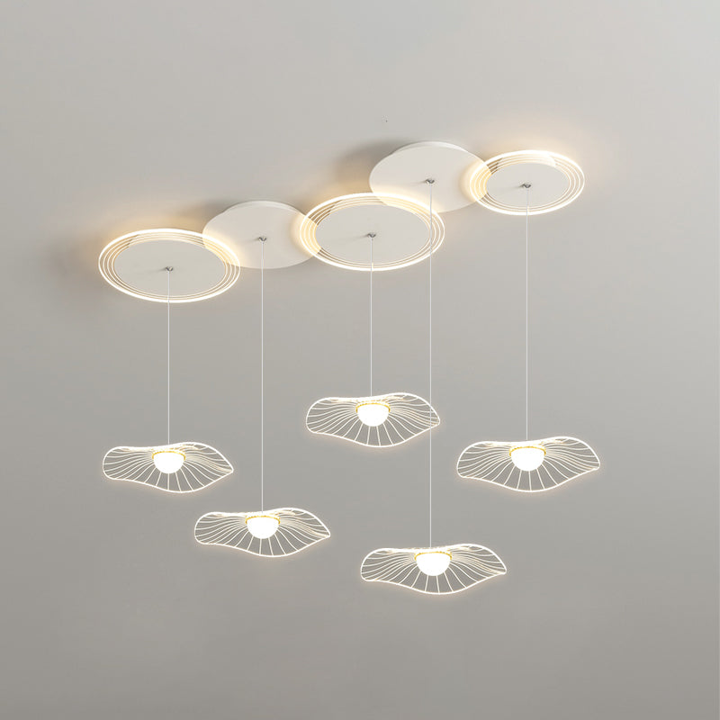 WOMO Lotus Linear Pendant Light-WM2212