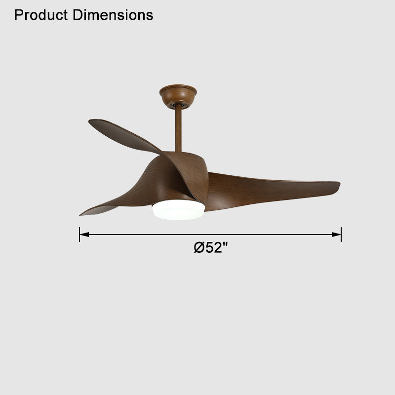 WOMO Propeller Ceiling Fan Lamp-WM5015