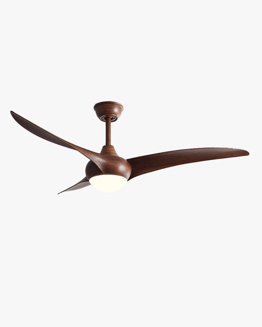 WOMO 3 Wave Blade Ceiling Fan Lamp-WM5016