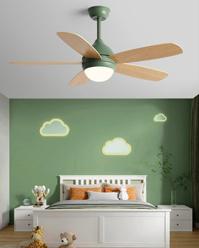 WOMO 36" Cute Ceiling Fan Lamp-WM5017