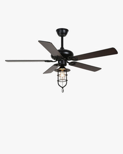 WOMO 52" Industrial Ceiling Fan Lamp-WM5070