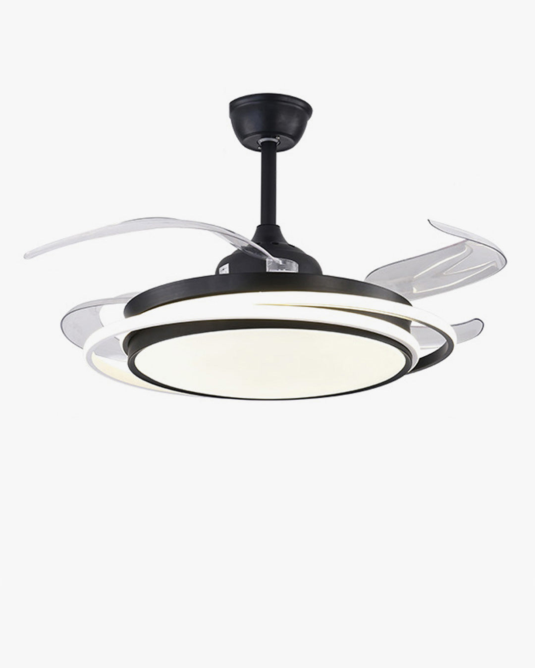 WOMO 42" Retractable Ceiling Fan Chandelier-WM5027