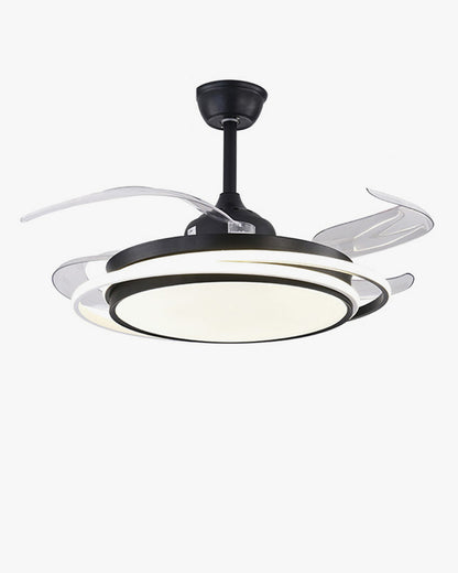 WOMO 42" Retractable Ceiling Fan Chandelier-WM5027