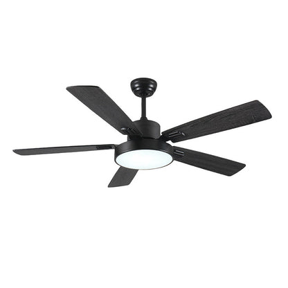 WOMO Minimal Black Ceiling Fan Lamp-WM5028