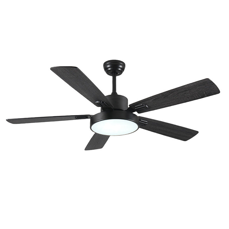 WOMO Minimal Black Ceiling Fan Lamp-WM5028