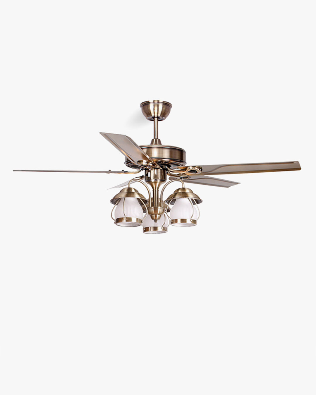 WOMO 52" Vintage Slimline Ceiling Fan Chandelier-WM5031