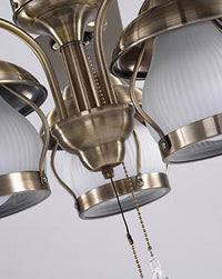 WOMO 52 Vintage Ceiling Fan Chandelier-WM5031