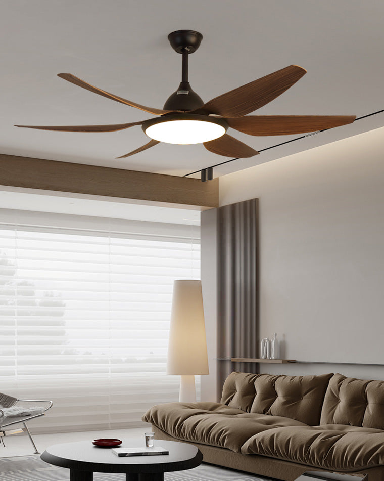 WOMO Large Modern Farmhouse Ceiling Fan Lamp-WM5032