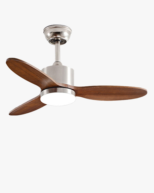 WOMO Mid Century Modern Ceiling Fan Lamp-WM5034