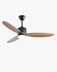 WOMO Mid Century Modern Ceiling Fan Lamp-WM5034