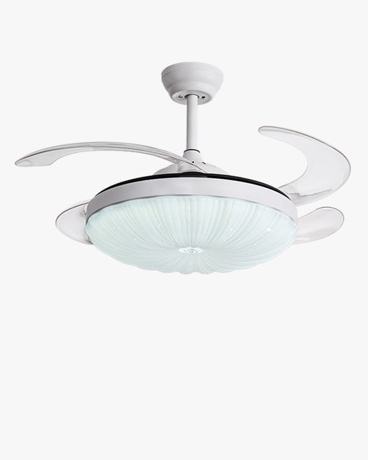 WOMO Bright Retractable Ceiling Fan Lamp-WM5037