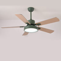 WOMO 5 Blade Modern Wood Ceiling Fan Lamp-WM5039
