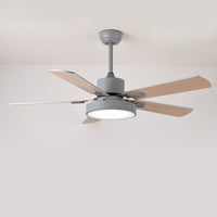 WOMO 5 Blade Modern Wood Ceiling Fan Lamp-WM5039