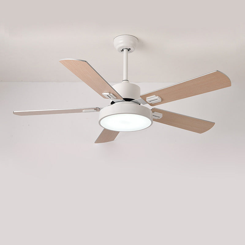 WOMO 5 Blade Modern Wood Ceiling Fan Lamp-WM5039