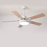 WOMO 5 Blade Modern Wood Ceiling Fan Lamp-WM5039