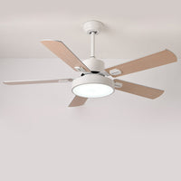 WOMO 5 Blade Modern Wood Ceiling Fan Lamp-WM5039