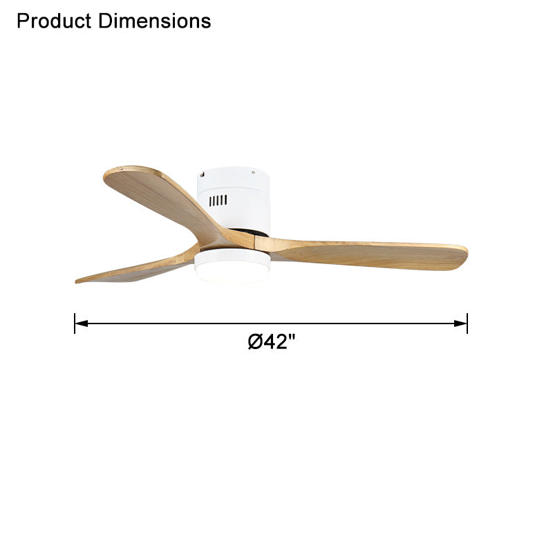 WOMO Low Profile Ceiling Fan Lamp-WM5040