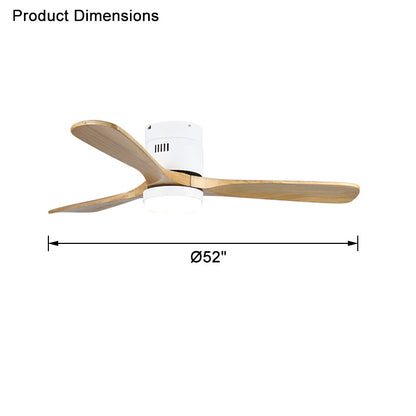 WOMO Low Profile Ceiling Fan Lamp-WM5040