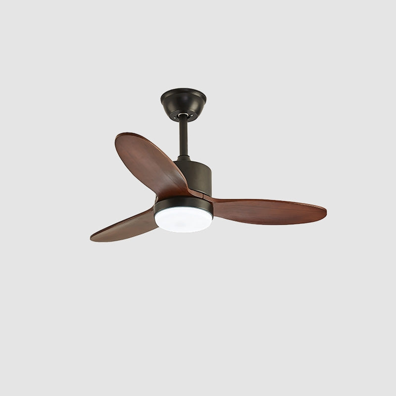 WOMO Mid Century Modern Ceiling Fan Lamp-WM5043