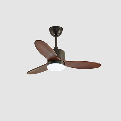 WOMO Mid Century Modern Ceiling Fan Lamp-WM5043